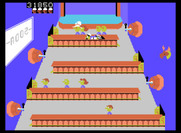 Tapper for ColecoVision - A customer shoves me along the bar as I didn't serve him in time...