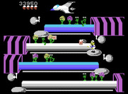 Tapper for ColecoVision - The final set of stages features thirsty aliens!