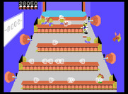 Tapper for ColecoVision - That's a lot of empty glasses! Catch them before they fall...