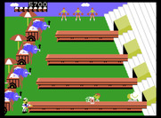 Tapper for ColecoVision - When you collect a tip the cheerleaders distract some customers...