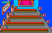 Tapper for IBM PC/Compatibles - Game start.