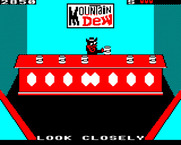 Tapper for BBC Micro - Look closely! Find the unshaken can in this shell game.