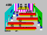 Tapper for ZX Spectrum - If you collect a tip dancing girls appear to distract customers...but only a few, and only for a short while!