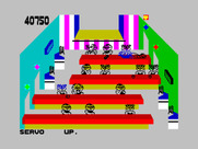 Tapper for ZX Spectrum - I was caught by a customer who slides me along the bar...