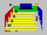 Tapper for ZX Spectrum - Game start.