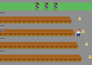 Tapper for Atari 2600 - First level completed!