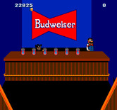 Tapper for Arcade - This shady character shakes all but one of the beer cans...