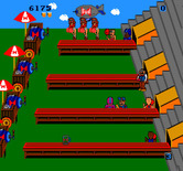 Tapper for Arcade - Pick up tips and cheerleaders will temporarily distract some customers.