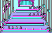 Tapper for IBM PC/Compatibles - The layout varies on each level.