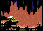 Wing War for ColecoVision - Starting screen.