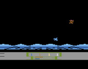 Wing War for Atari 2600 - Each creature that appears is an opportunity to gain a crystal if you can defeat it.