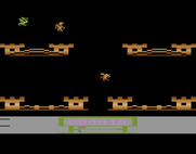 Wing War for Atari 2600 - This screen is a good place to collect fire crystals.