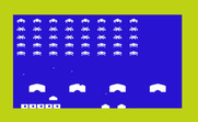 Alien Blitz for Commodore VIC-20 - Game start.
