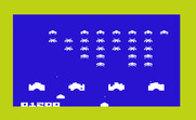 Alien Blitz for Commodore VIC-20 - Start of the second level.