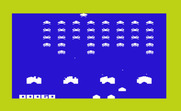 Alien Blitz for Commodore VIC-20 - Shoot the saucer for bonus points!