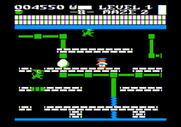 Trolls and Tribulations for Apple II - Level 1, maze 2 start.