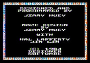 Trolls and Tribulations for Apple II - Game credits.