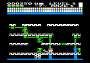 Trolls and Tribulations for Apple II - Zapping an opponent.