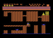 Trolls and Tribulations for Atari 8-bit - Jump carefully over these gaps.