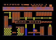 Trolls and Tribulations for Atari 8-bit - Game over.
