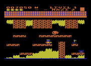Trolls and Tribulations for Atari 8-bit - Don't get caught by the skull...