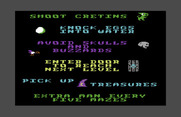 Trolls and Tribulations for Commodore 64 - The objects and characters found in the game.