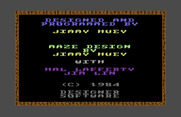 Trolls and Tribulations for Commodore 64 - Game credits.