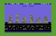 Save New York for Commodore 64 - Game over.
