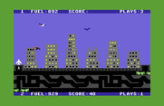 Save New York for Commodore 64 - Start of a two player game.