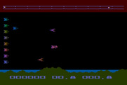 K-Star Patrol for Atari 8-bit - Game start.