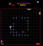 Solar Fox for Arcade - Collecting solar cells...