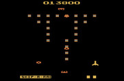 Solar Fox for Atari 2600 - Each rack has a different layout.