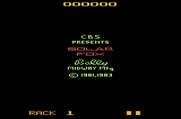 Solar Fox for Atari 2600 - Title screen.