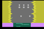 DragonStomper for Atari 2600 - Skeletons make this place seem deadly...