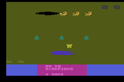 DragonStomper for Atari 2600 - Some scorpions attack...