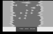 DragonStomper for Atari 2600 - I am dead...game over.