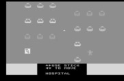 DragonStomper for Atari 2600 - Entering a hospital.