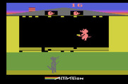 Oink! for Atari 2600 - Game start.