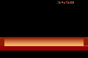 Space Cavern for Atari 2600 - Game over; the screen once again flashes different colors.