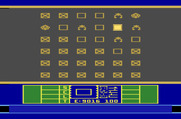 Phaser Patrol for Atari 2600 - The sector map view.