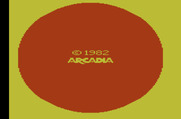 Communist Mutants from Space for Atari 2600 - Arcadia logo screen.