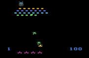 Communist Mutants from Space for Atari 2600 - Crash! I was hit by a mutant...