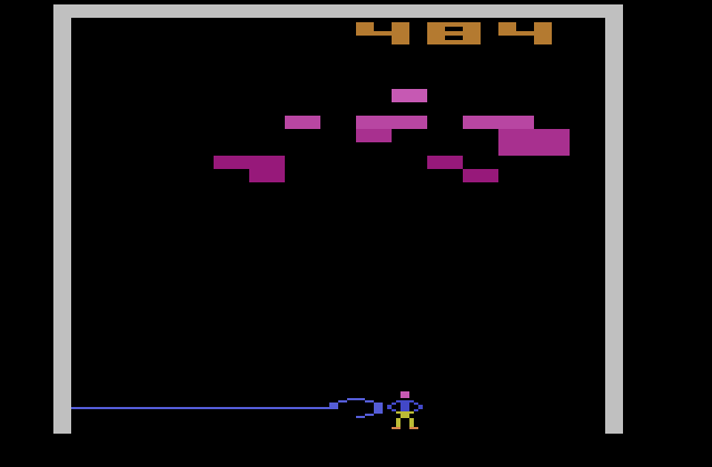 Fireball Atari 2600 Screenshot: Oops, I dropped a ball...