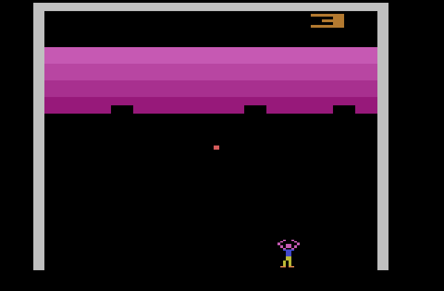Fireball Atari 2600 Screenshot: Starting Knock-a-Block...