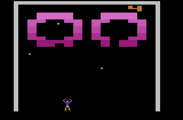 Fireball Atari 2600 Screenshot: Firetrap start.