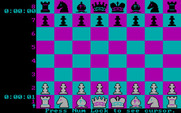 Chess for IBM PC/Compatibles - Starting screen.