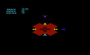 Cylon Zap for Commodore VIC-20 - Hurry, dangerously close to being hit!