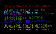 Cylon Zap for Commodore VIC-20 - Game instructions, part 1.