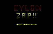Cylon Zap for Commodore 64 - Title screen.