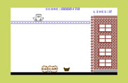 Kablam! for Commodore 64 - Kablam! I missed a bomb and it exploded.